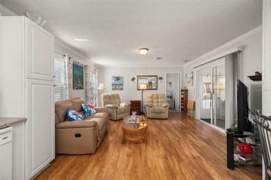 Rare opportunity to own a furnished 2-bedroom, 2-bath singlewide on Kings Gate Golf Club in Florida - for sale on GolfHomes.com, golf home, golf lot