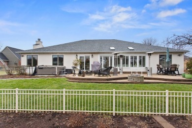 Don't miss this stunning ranch in the desirable Lincolnshire on Lincolnshire Fields Country Club in Illinois - for sale on GolfHomes.com, golf home, golf lot