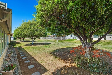 This quaint gemini home in Sun City is a great find for anyone on Sun City Country Club in Arizona - for sale on GolfHomes.com, golf home, golf lot
