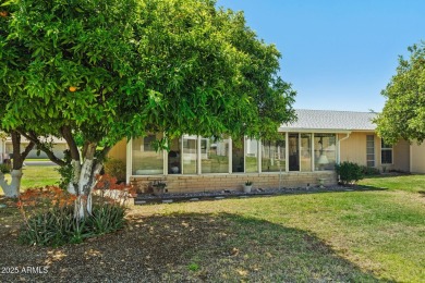 This quaint gemini home in Sun City is a great find for anyone on Sun City Country Club in Arizona - for sale on GolfHomes.com, golf home, golf lot