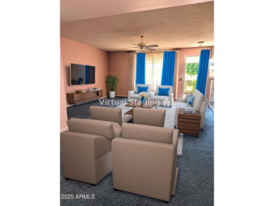 This quaint gemini home in Sun City is a great find for anyone on Sun City Country Club in Arizona - for sale on GolfHomes.com, golf home, golf lot