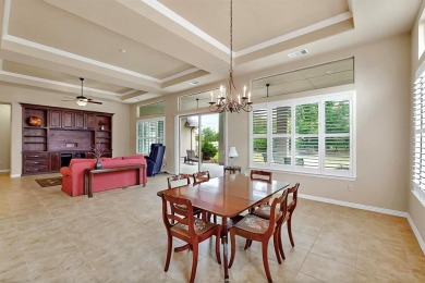 Beautifully positioned on a corner lot, this elegant Rialta home on Wildhorse Golf Club of Robson Ranch in Texas - for sale on GolfHomes.com, golf home, golf lot