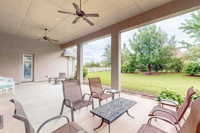Beautifully positioned on a corner lot, this elegant Rialta home on Wildhorse Golf Club of Robson Ranch in Texas - for sale on GolfHomes.com, golf home, golf lot