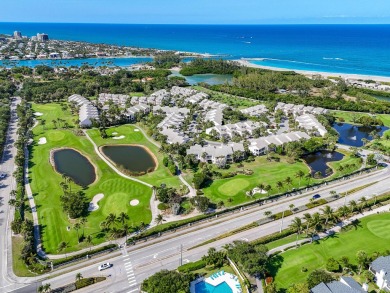 Step into this beautifully maintained multi-level 2-bedroom, 2 on Jupiter Dunes Golf Course in Florida - for sale on GolfHomes.com, golf home, golf lot