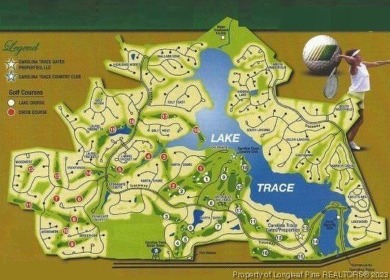 Gated, Golf, Lake, Tennis, Pool, Club house Community just off on Carolina Trace Country Club in North Carolina - for sale on GolfHomes.com, golf home, golf lot