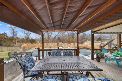 Who's ready for summer!? The inground pool is calling your name on Persimmon Woods Golf Club in Missouri - for sale on GolfHomes.com, golf home, golf lot