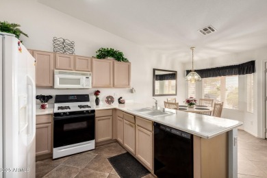 Immaculate 2 bed/2 bath furnished home w/full length covered on Springfield Golf Resort in Arizona - for sale on GolfHomes.com, golf home, golf lot