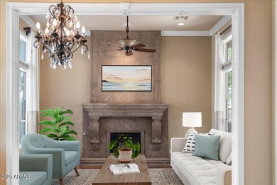 Welcome to 12971 W Fossil Drive, where timeless elegance meets on Trilogy Golf Club At Vistancia in Arizona - for sale on GolfHomes.com, golf home, golf lot