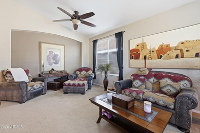 Gorgeous Villages at Queen Creek 3 bed 2 bath with All the on Las Colinas Golf Club in Arizona - for sale on GolfHomes.com, golf home, golf lot