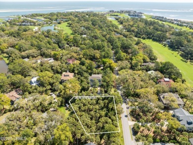 Privacy abounds in this section of the desirable resort on Ocean Point Golf Links in South Carolina - for sale on GolfHomes.com, golf home, golf lot
