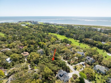 Privacy abounds in this section of the desirable resort on Ocean Point Golf Links in South Carolina - for sale on GolfHomes.com, golf home, golf lot