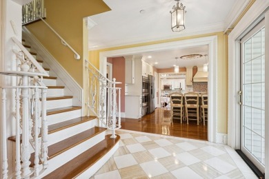 Discover luxury living in this expansive 5-bedroom, 6-bath home on Seawane Club in New York - for sale on GolfHomes.com, golf home, golf lot