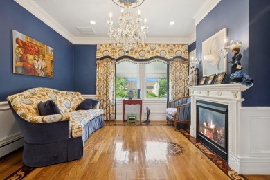 Discover luxury living in this expansive 5-bedroom, 6-bath home on Seawane Club in New York - for sale on GolfHomes.com, golf home, golf lot