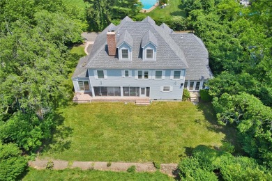 Discover luxury living in this expansive 5-bedroom, 6-bath home on Seawane Club in New York - for sale on GolfHomes.com, golf home, golf lot