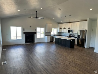 Brand new home 3090 sq ft, 6 bedroom/ 4 bath with an oversized on Bear Lake Golf Course in Utah - for sale on GolfHomes.com, golf home, golf lot