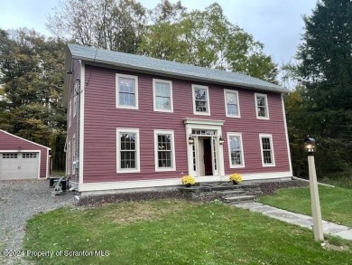 A restoration beyond compare!  This 1850's center hall colonial on Lakeland Golf Course in Pennsylvania - for sale on GolfHomes.com, golf home, golf lot