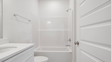 Welcome to the Carol, a new home floorplan at Sanctuary Beach in on Bay Point Resort Golf Club in Florida - for sale on GolfHomes.com, golf home, golf lot