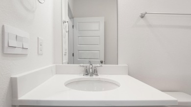 Welcome to the Carol, a new home floorplan at Sanctuary Beach in on Bay Point Resort Golf Club in Florida - for sale on GolfHomes.com, golf home, golf lot