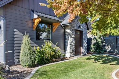 Modern craftsman design meets an exceptional location in this on Hayden Lake Country Club in Idaho - for sale on GolfHomes.com, golf home, golf lot