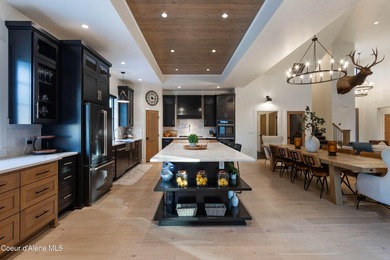 Modern craftsman design meets an exceptional location in this on Hayden Lake Country Club in Idaho - for sale on GolfHomes.com, golf home, golf lot