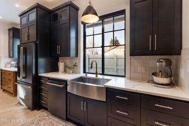 Modern craftsman design meets an exceptional location in this on Hayden Lake Country Club in Idaho - for sale on GolfHomes.com, golf home, golf lot