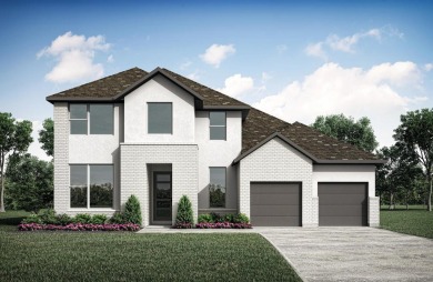 The Tate is an efficient four-bedroom home with a well-conceived on Georgetown Country Club in Texas - for sale on GolfHomes.com, golf home, golf lot