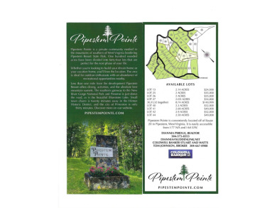 Lot 9, 1.36 Acres Located in Pipestem Pointe - Pipestem Pointe on Pipestem Golf Club - Regulation in West Virginia - for sale on GolfHomes.com, golf home, golf lot
