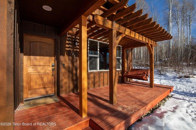 Tucked among the aspen and pines in Star Valley Ranch, this on Star Valley RV Golf Course in Wyoming - for sale on GolfHomes.com, golf home, golf lot