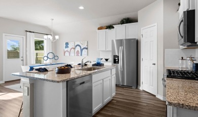 The Midland plan is a two-story, 4-bedroom, 3-bathroom home on Rockport Country Club in Texas - for sale on GolfHomes.com, golf home, golf lot