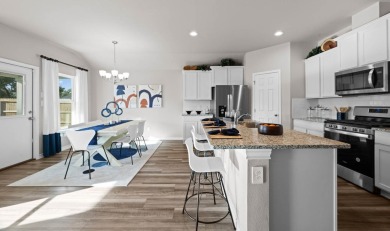 The Midland plan is a two-story, 4-bedroom, 3-bathroom home on Rockport Country Club in Texas - for sale on GolfHomes.com, golf home, golf lot