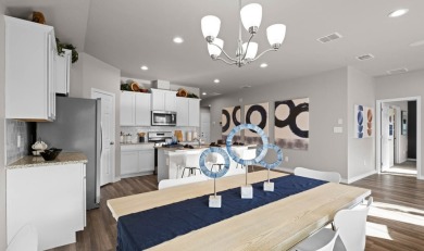 The Midland plan is a two-story, 4-bedroom, 3-bathroom home on Rockport Country Club in Texas - for sale on GolfHomes.com, golf home, golf lot