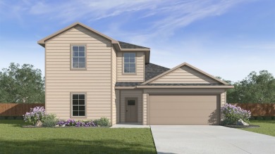 The Midland plan is a two-story, 4-bedroom, 3-bathroom home on Rockport Country Club in Texas - for sale on GolfHomes.com, golf home, golf lot
