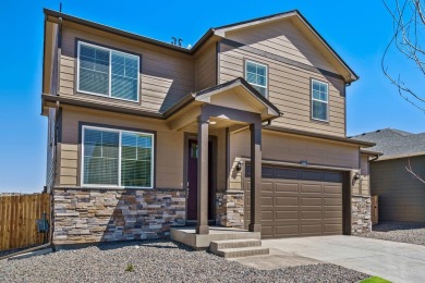 The Bellamy is a Gorgeous 2-story home offering 4 bedrooms, 2.5 on Heritage Todd Creek Golf Club in Colorado - for sale on GolfHomes.com, golf home, golf lot