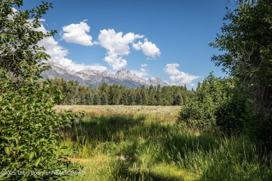 Enjoy the Tetons and Sleeping Indian as you drive onto the on Jackson Hole Golf and Tennis Club in Wyoming - for sale on GolfHomes.com, golf home, golf lot