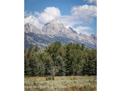 Enjoy the Tetons and Sleeping Indian as you drive onto the on Jackson Hole Golf and Tennis Club in Wyoming - for sale on GolfHomes.com, golf home, golf lot