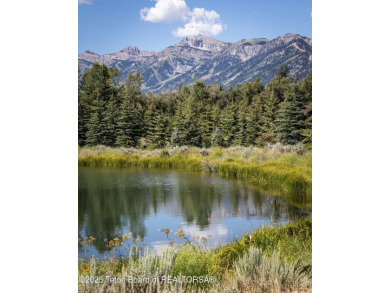 Enjoy the Tetons and Sleeping Indian as you drive onto the on Jackson Hole Golf and Tennis Club in Wyoming - for sale on GolfHomes.com, golf home, golf lot