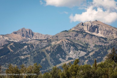 Enjoy the Tetons and Sleeping Indian as you drive onto the on Jackson Hole Golf and Tennis Club in Wyoming - for sale on GolfHomes.com, golf home, golf lot