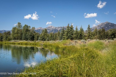 Enjoy the Tetons and Sleeping Indian as you drive onto the on Jackson Hole Golf and Tennis Club in Wyoming - for sale on GolfHomes.com, golf home, golf lot