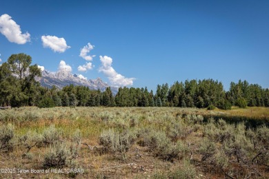 Enjoy the Tetons and Sleeping Indian as you drive onto the on Jackson Hole Golf and Tennis Club in Wyoming - for sale on GolfHomes.com, golf home, golf lot