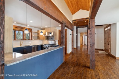 Enjoy this beautiful custom home at Jackson Hole Golf & Tennis on Jackson Hole Golf and Tennis Club in Wyoming - for sale on GolfHomes.com, golf home, golf lot