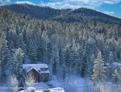 Discover this rare elevated cabin lot in one of the few areas of on Teton Springs Resort and Club in Idaho - for sale on GolfHomes.com, golf home, golf lot