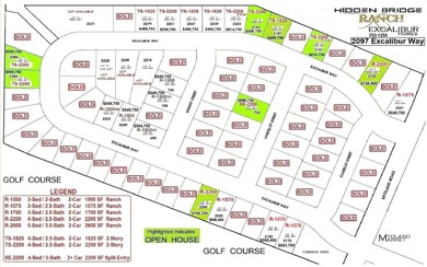 Brand new construction, fully landscaped. Located in Hidden on Hidden Bridge Golf Club in Wyoming - for sale on GolfHomes.com, golf home, golf lot