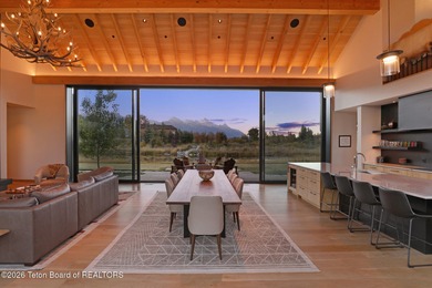 Perfectly positioned on one of the most breathtaking vantage on Jackson Hole Golf and Tennis Club in Wyoming - for sale on GolfHomes.com, golf home, golf lot