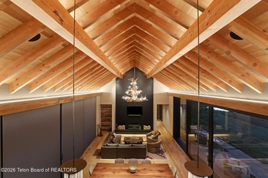 Perfectly positioned on one of the most breathtaking vantage on Jackson Hole Golf and Tennis Club in Wyoming - for sale on GolfHomes.com, golf home, golf lot