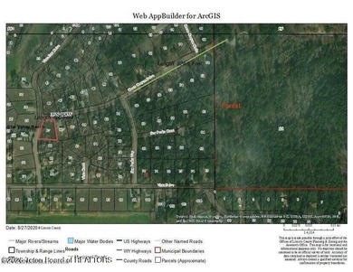 This incredible elevated parcel offers breathtaking views, Aspen on Star Valley RV Golf Course in Wyoming - for sale on GolfHomes.com, golf home, golf lot