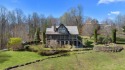 This delightful four-bedroom, four-and-a-half-bath home sits on for sale in Cashiers North Carolina Jackson County County on GolfHomes.com