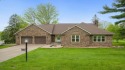 Beautiful all brick ranch home, nestled on the 15th hole in The for sale in Roscoe Illinois Winnebago County County on GolfHomes.com