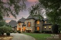 Exquisite French European-inspired estate in sought after gated for sale in Waxhaw North Carolina Union County County on GolfHomes.com