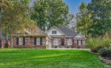 This stunning custom-built ranch over walkout offers 4 bedrooms for sale in Bloomington Indiana Monroe County County on GolfHomes.com