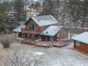 Custom Log Home on Golf Course, Wisconsin